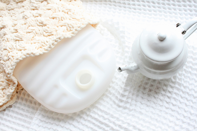 ポイント2：布団の足元を「寝る前」に温めておく